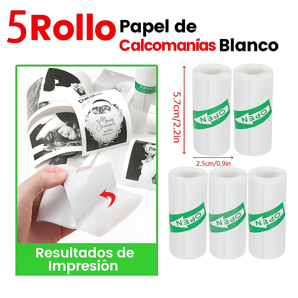 Mini Impresora Portátil Bluetooth