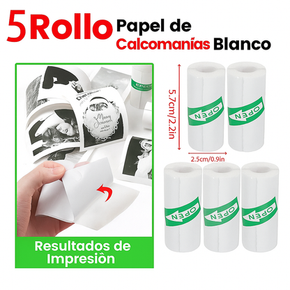Mini Impresora Portátil Bluetooth